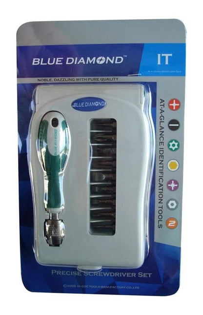 Screwdriver and bit set VG027, 9 pcs.