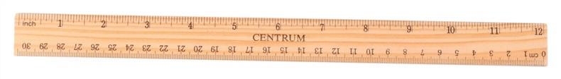Liniuotė Centrum, 30 cm