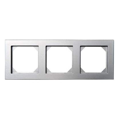 Trivietis rėmelis LIREGUS EPSILON, metalo spalvos