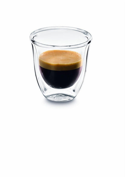 Dvigubo stiklo stiklinių rinkinys DeLonghi DLSC310, 0.090 l