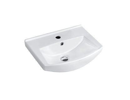 Bathroom cabinet with sink RIVA SA44, 26×40.8×70 cm, white