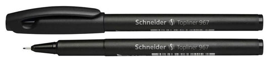 Rašiklis Schneider Topliner 967, juodas
