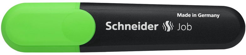 Teksto žymeklis Schneider Job, žalias