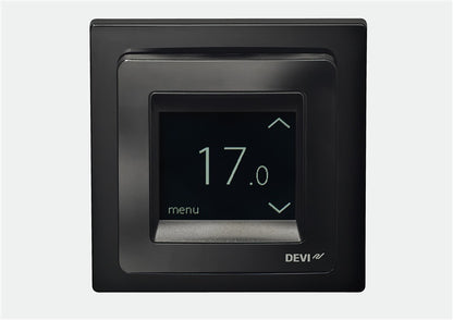 DEVIreg Touch 140F1069 floor thermostat, 16A black