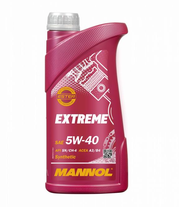 Car engine oil Mannol Extreme, 5W-40, 1 l