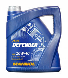 Моторное масло Mannol Defender, 10W-40, 5 л