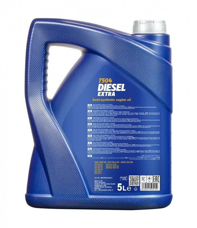 ENGINE OIL "MANNOL DIESEL EXTRA" (10W40; 5 l)