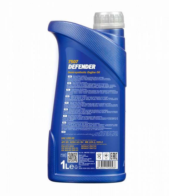 Mannol Defender engine oil, 10W-40, 1 l