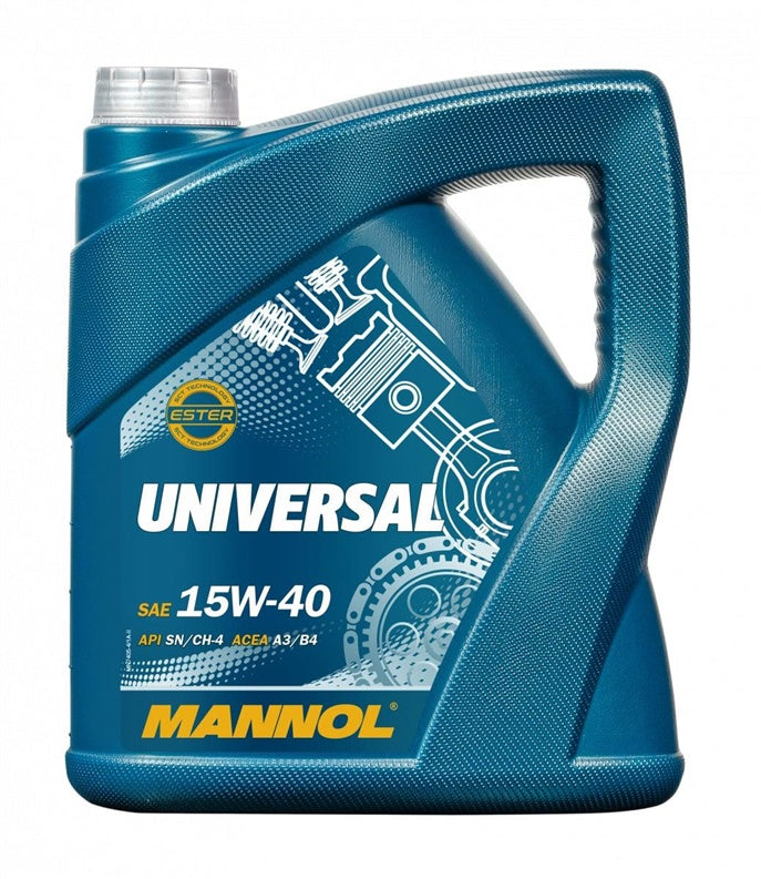 Car Engine Oil Mannol Universal, 15W-40, 5 l