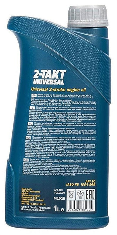 Olej silnikowy do motocykli Mannol 2-takt universal, 1 l