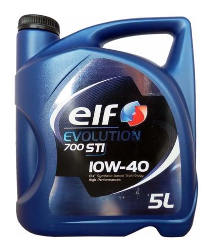 VARIKLIŲ TEPALAS „ELF EVOLUTION 700 STI“ (10W-40; 5 l)