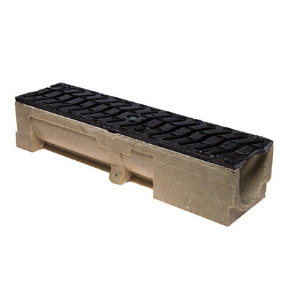 Drain channel with cast iron grates Stora Drain Self, 0.5 m