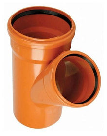 Outdoor sewage tee Magnaplast, Ø 160 / 160 mm, 45°