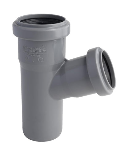 Vidaus kanalizacijos trišakis HTplus, Ø 40 / 50 mm, 67°