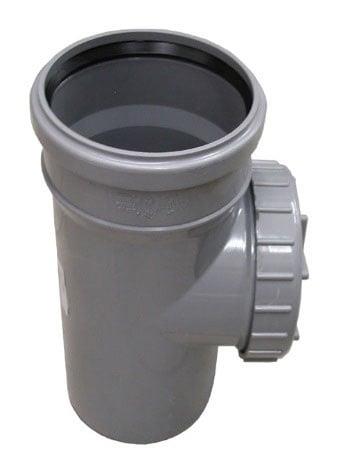 Wavin internal sewage cleaning pipe, Ø 50 mm