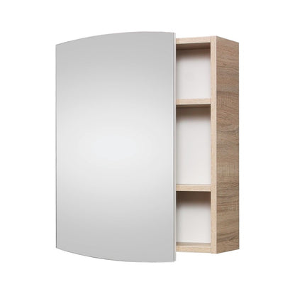 Bathroom cabinet with mirror Riva SV54 Sonoma Oak