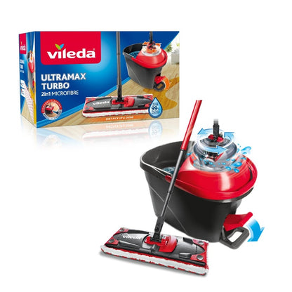 Vileda Ultramat Easy Wring Turbo Floor Cleaning Kit