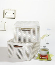 CURVER storage box, 6 l, cream, 29.1×19.8×14.2 cm