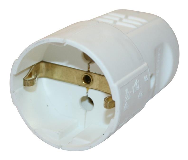 Gniazdo przedłużacza N&L, 3P, 16A, 220-250V