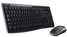 Klaviatūra Logitech MK270 EN, juoda, belaidė