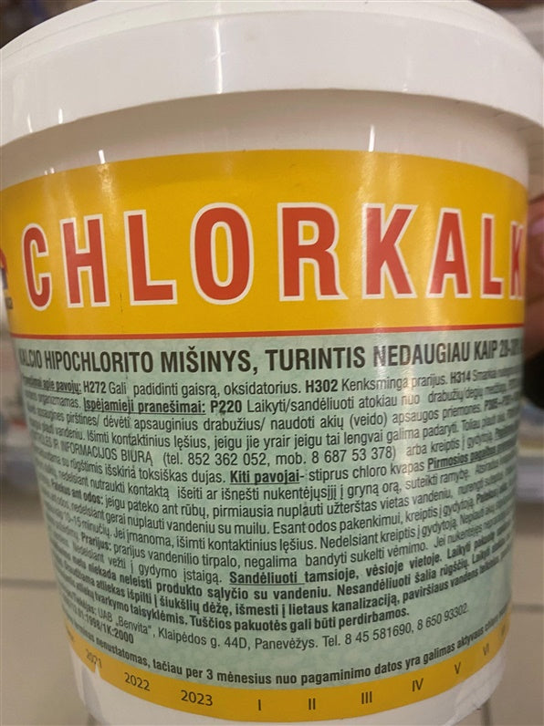 Wapno chlorowane, 0,6 kg