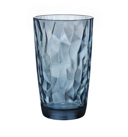 BORMIOLI ROCCO DIAMOND COOLER glass, 470 ml, blue