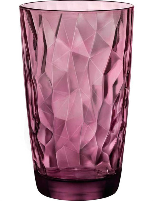 Stiklinė BORMIOLI ROCCO DIAMOND COOLER, 470 ml, violetinė