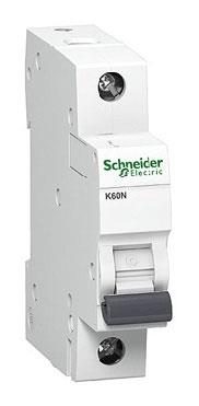 Wyłącznik automatyczny Schneider K60N, 1P, C, 6kA, 20 A