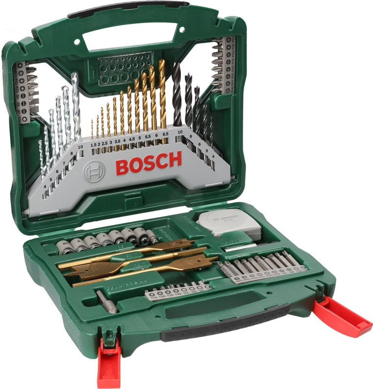 Mechaninių įrankių priedų rinkinys Bosch, 70 vnt.