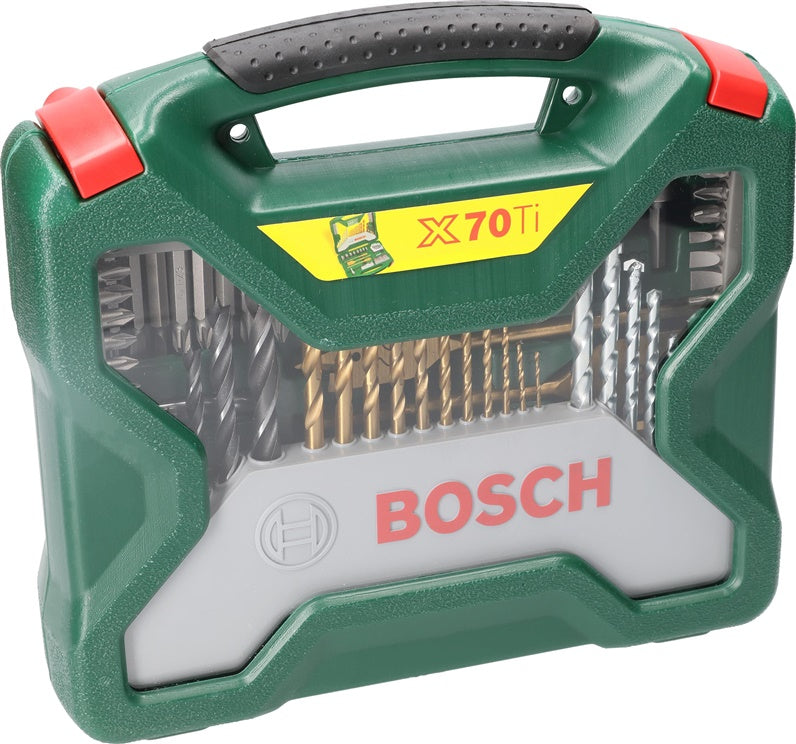 Mechaninių įrankių priedų rinkinys Bosch, 70 vnt.