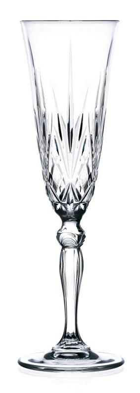 Šampano taurės RCR MELODIA, 160 ml, 6 vnt.