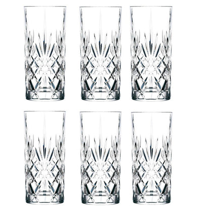 Stiklinės RCR MELODIA, 360 ml, 6 vnt.