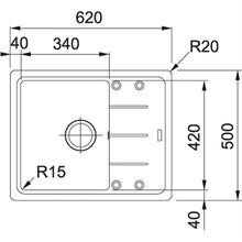 Мойка Franke Basis, BFG 611-62 с вентилем