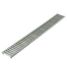 Galvanized steel slotted grating Stora Drain, 1 m