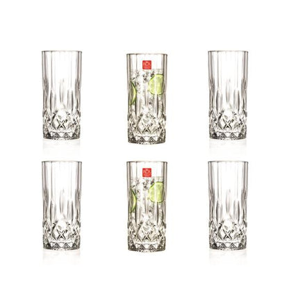 Stiklinės RCR OPERA, 350 ml, 6 vnt.