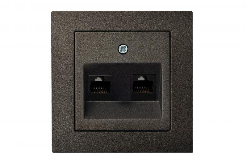 LIREGUS EPSILON computer socket, black