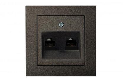 LIREGUS EPSILON computer socket, black