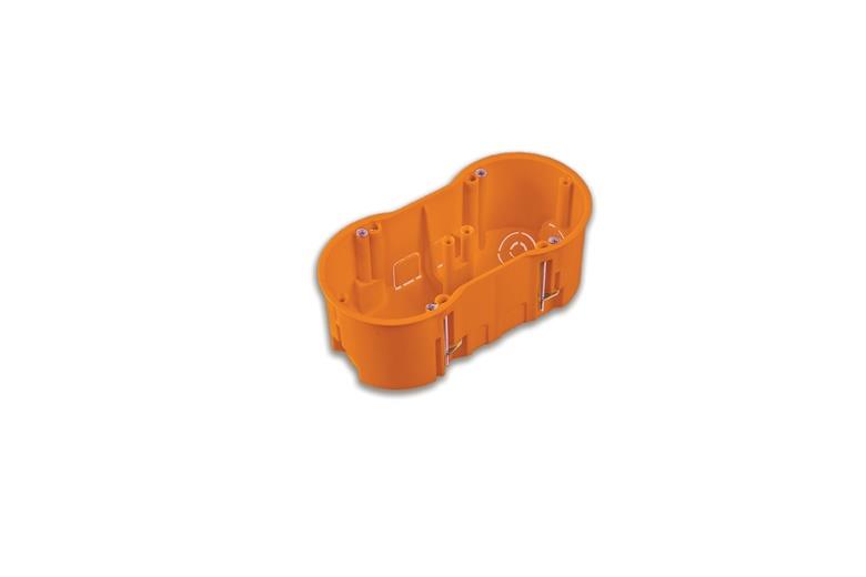Puszka montażowa podwójna Pawbol A.0010PG, 68 x 60 mm