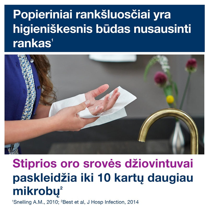 Popierinis rankšluostis Tork Xpress Multifold, 2 sl.
