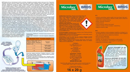 Bros Microbec Bioactivator for Septic Tanks, 0.02 kg