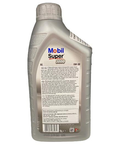 Mobil Super 3000 XE, 5W-30, 1 l Car engine oil