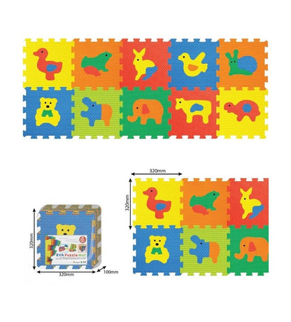 Baby Play Mat - Eva Puzzle Mat Animals 1005B3