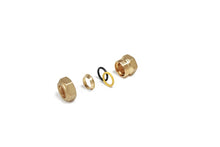 Compression fitting, copper pipe, 18 mm x 3/4" female thread