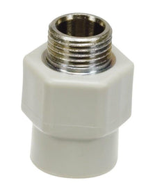 PPR pipe fitting 23.2520A, 25 mmx1/2" male thread
