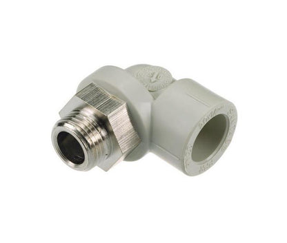 Elbow 25.2520A PPR, 25 mm x 1/2" male thread