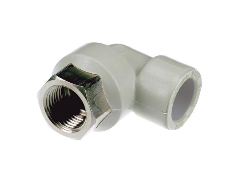 Elbow 26.2520A PPR, 25 mm x 1/2" female thread