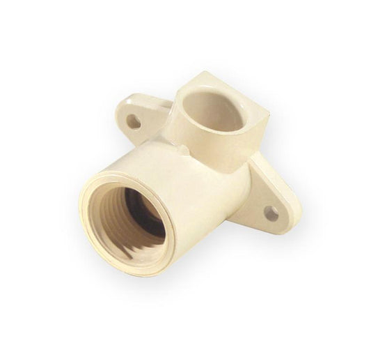 Alkūnė 4707-355, PVC-C tvirtinama 1/2" vid. srieg/klij vidus