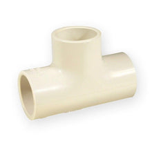 Tee 4711-007, PVC-C, 3/4", solvent weld socket