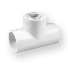 T-piece 402-007, 3/4", female thread / internal adhesive
