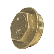 Blind cap 106,TDM Brass, 1½"